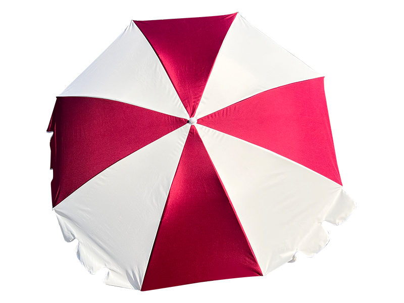 Bingkai Gentian 2M, Aci Aluminium Ringan, Payung Matahari Biasa.