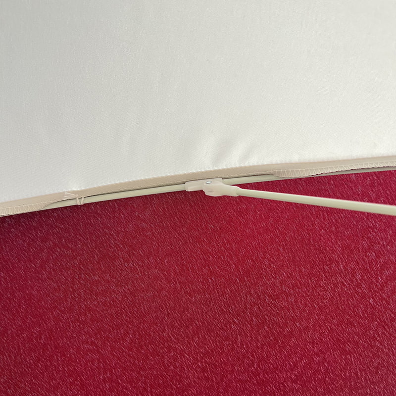 Bingkai Gentian 2M, Aci Aluminium Ringan, Payung Matahari Biasa.