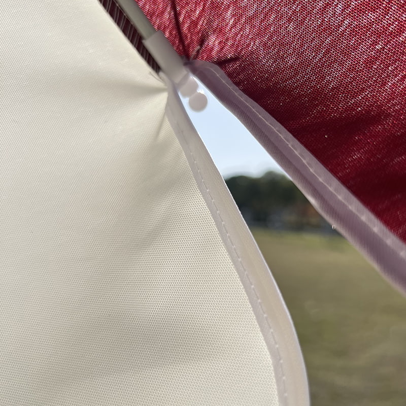 Bingkai Gentian 2M, Aci Aluminium Ringan, Payung Matahari Biasa.