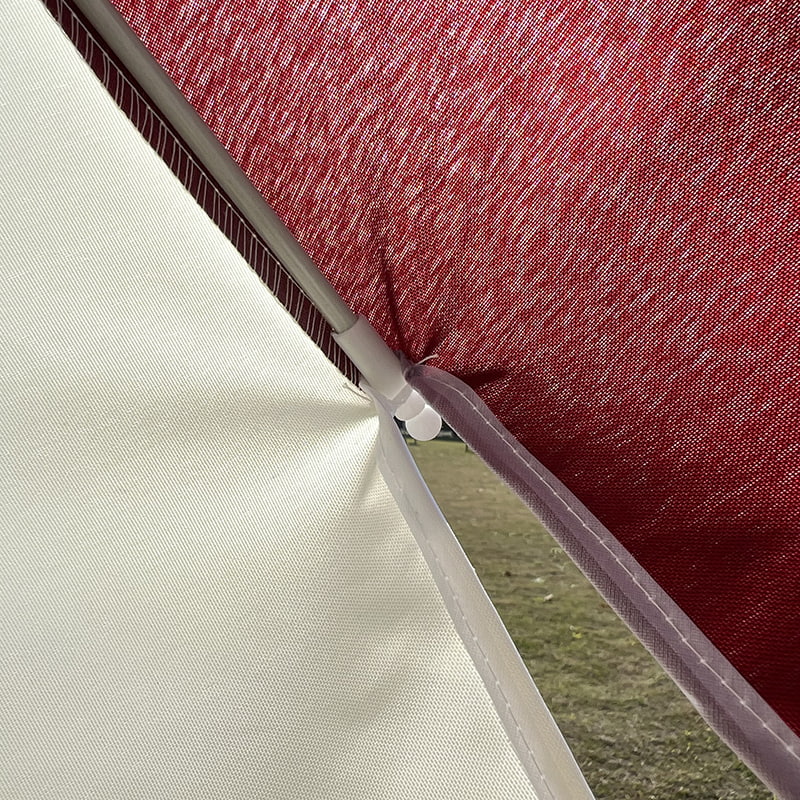 Bingkai Gentian 2M, Aci Aluminium Ringan, Payung Matahari Biasa.