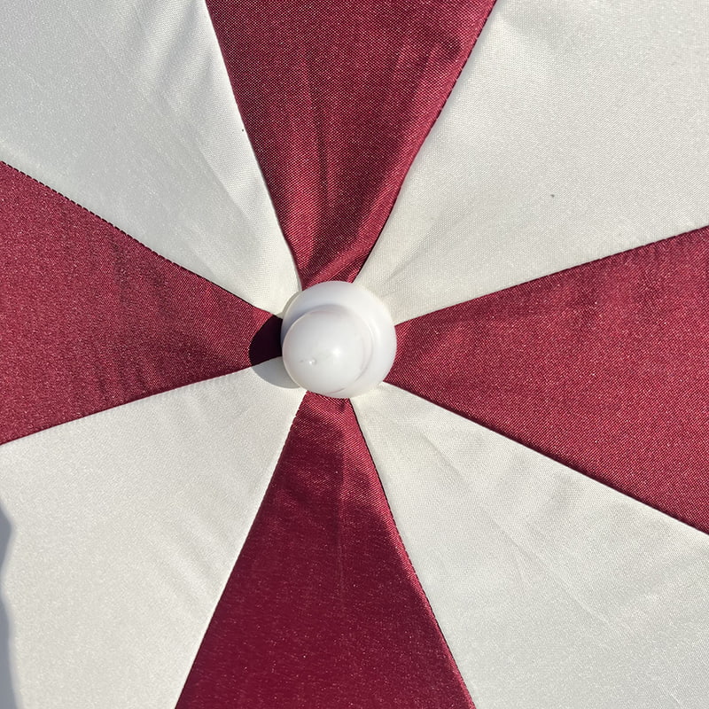 Bingkai Gentian 2M, Aci Aluminium Ringan, Payung Matahari Biasa.