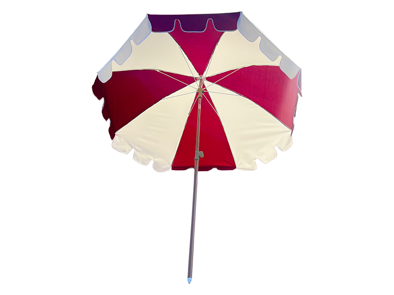 Bingkai Gentian 2M, Aci Aluminium Ringan, Payung Matahari Biasa.