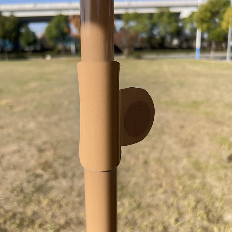 Bingkai Gentian 2M, Aci Aluminium Ringan, Payung Matahari Biasa.