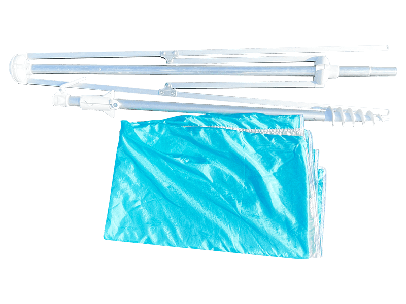 Payung Pantai Hiasan 2-Ribbed 2.8*2.4M