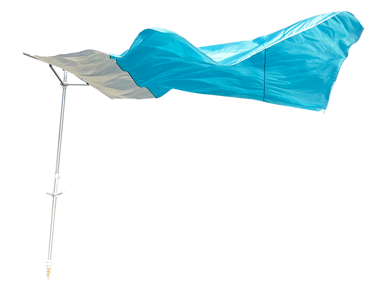 Payung Pantai Hiasan 2-Ribbed 2.8*2.4M