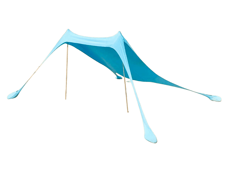 Khemah Pantai All-In-One Lycra Mudah Alih
